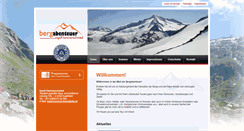 Desktop Screenshot of berg-abenteuer.at